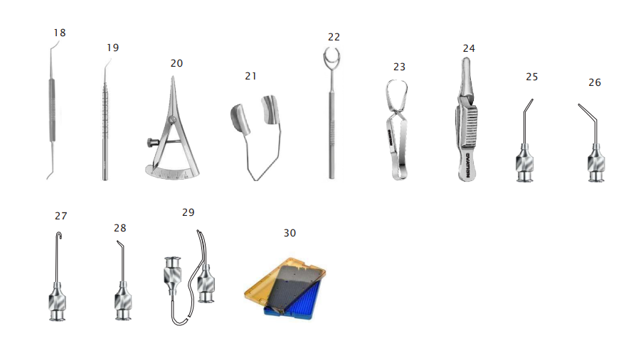 Microsurgery Ecce-Phaco Emulsification Set